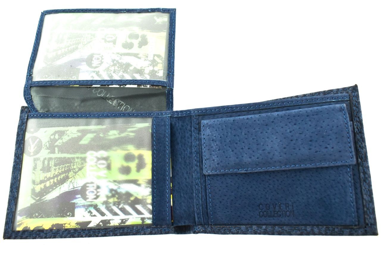 Pánská kožená peněženka Coveri Collection - černá 32612