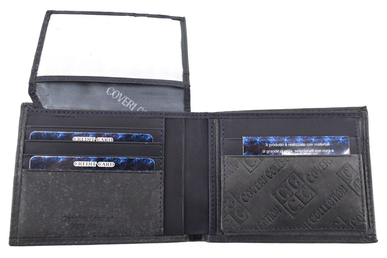Pánská kožená peněženka Coveri Collection - béžová 31754