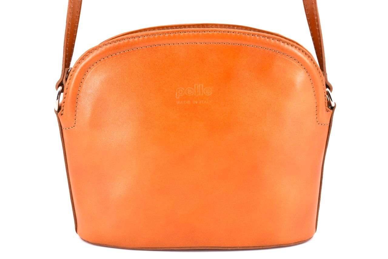 Dámská kožená kabelka crossbody Arteddy - camel 38972