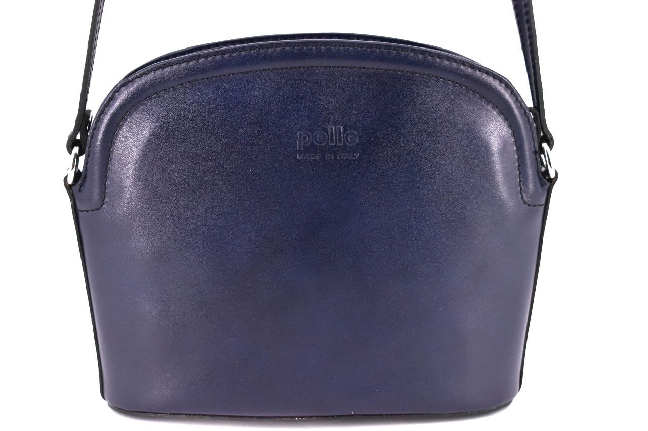 Dámská kožená kabelka crossbody Arteddy - tmavě modrá 38972