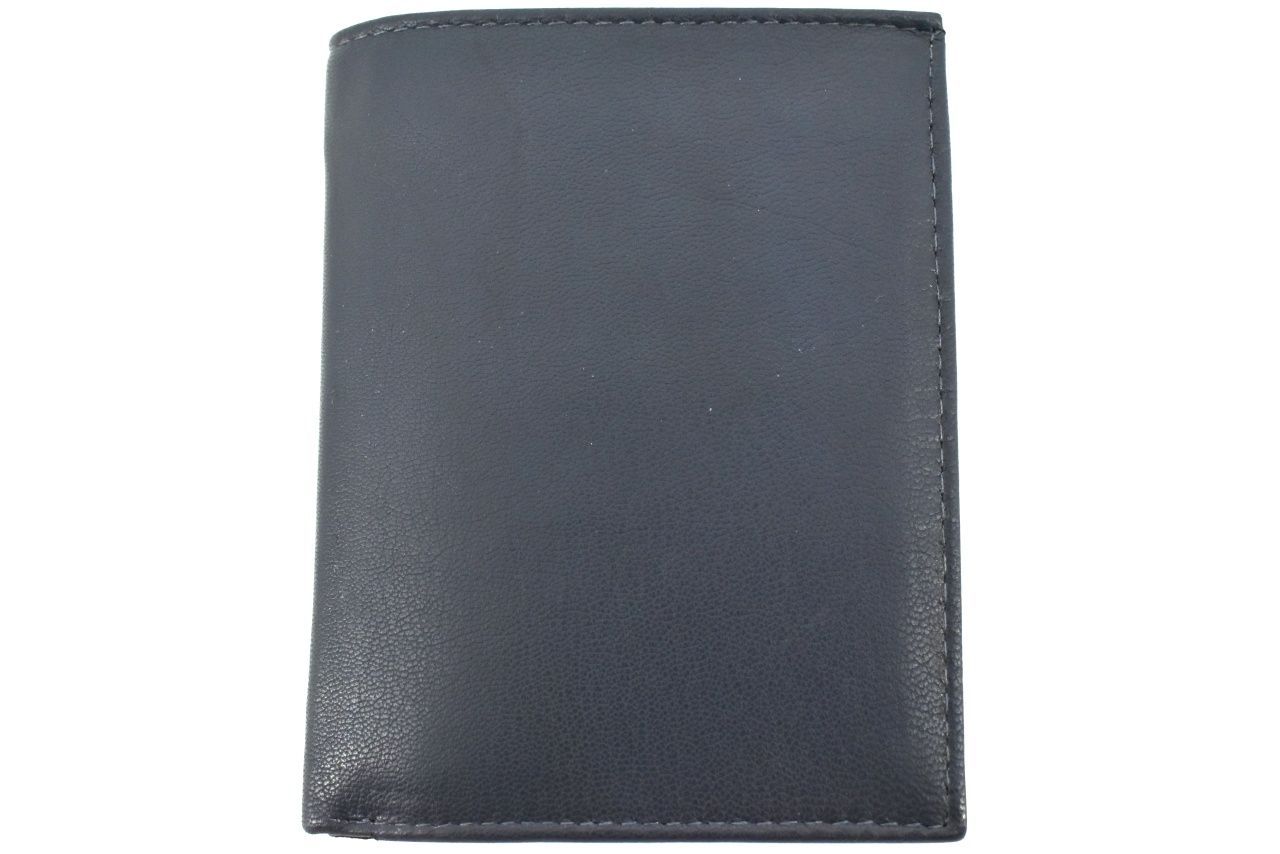Pánská kožená peněženka na výšku Arteddy - tmavě modrá 44360