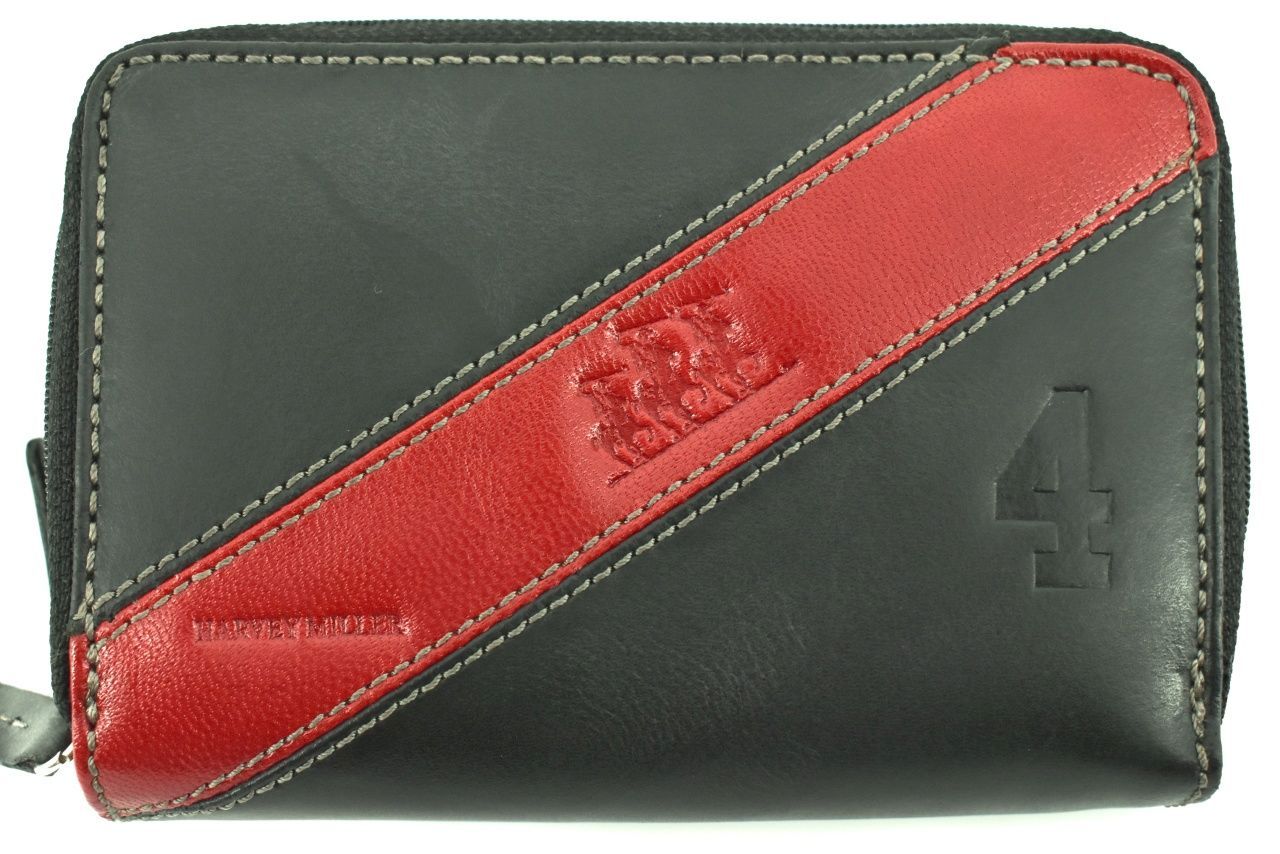 Dámská kožená peněženka pouzdrového typu Harvey Miller - černá 26183