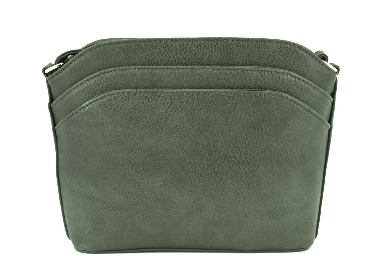 Dámská kabelka crossbody Herisson - zelená 38015