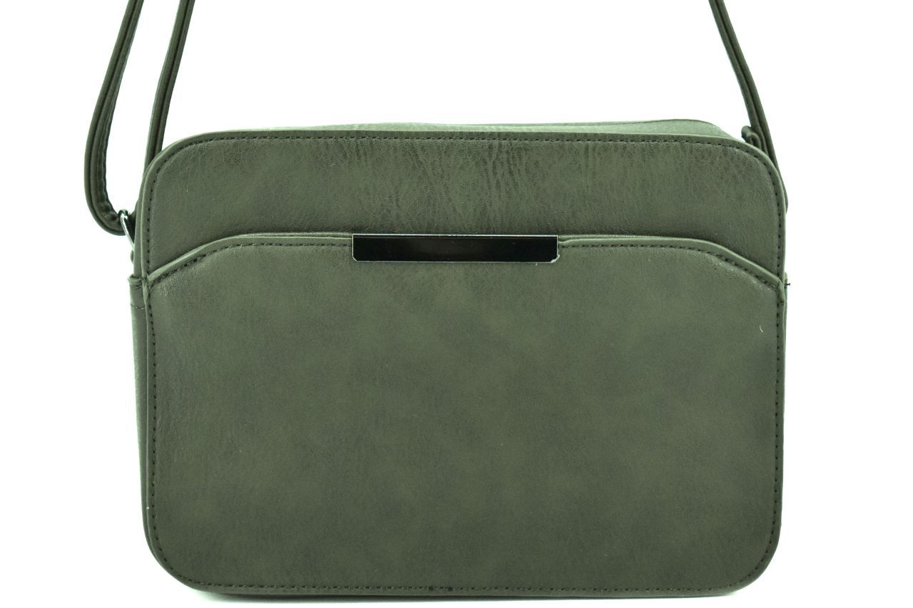 Dámská kabelka crossbody Herisson - tmavě zelená 38741