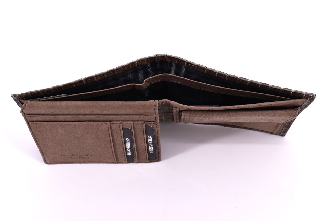Pánská kožená peněženka Coveri Collection - hnědá 31741