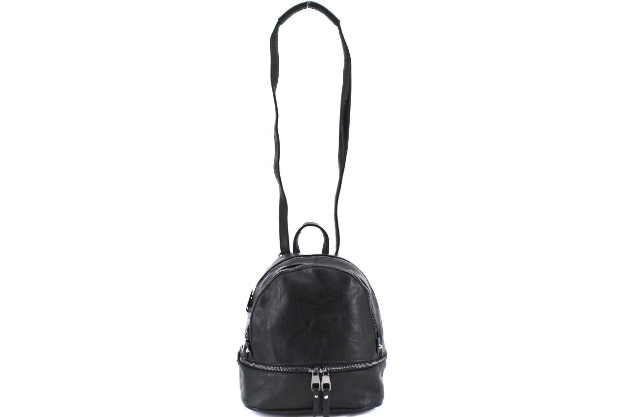 Dámský/dívčí batoh a kabelka v jednom Valentina - černá