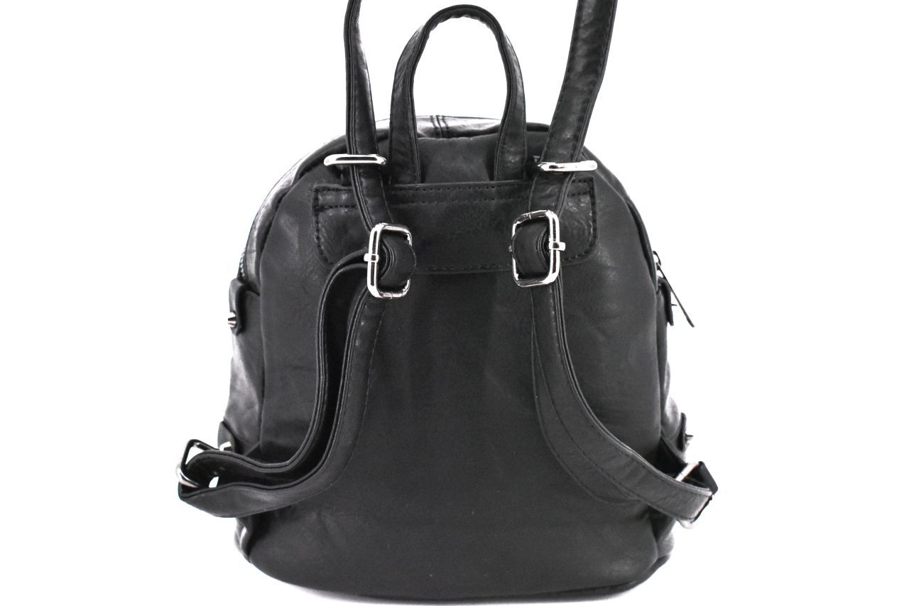 Dámský/dívčí batoh a kabelka v jednom Valentina - černá