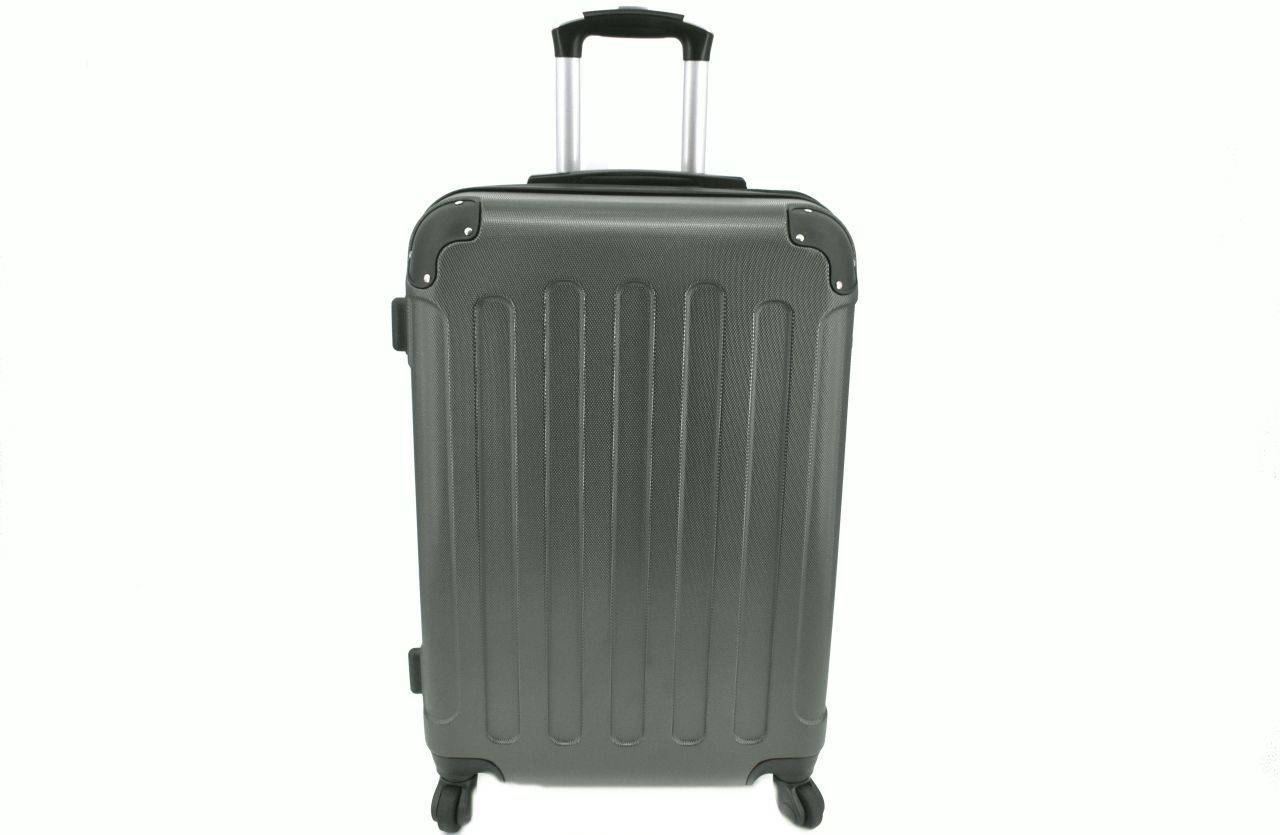 Levně Cestovní palubní skořepinový kufr na čtyřech kolečkách Arteddy (XS) 30l - tmavě šedá