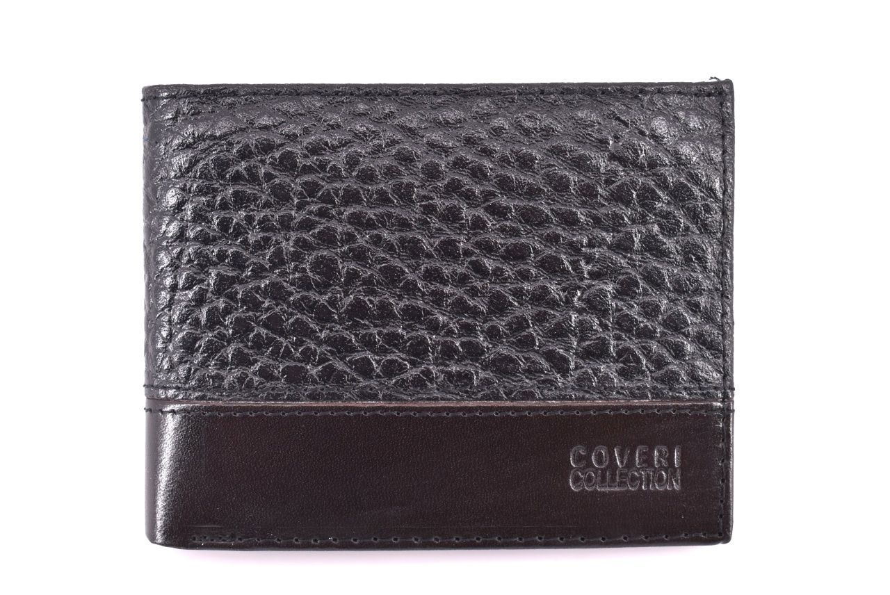 Pánská kožená peněženka Coveri Collection - černá 32149