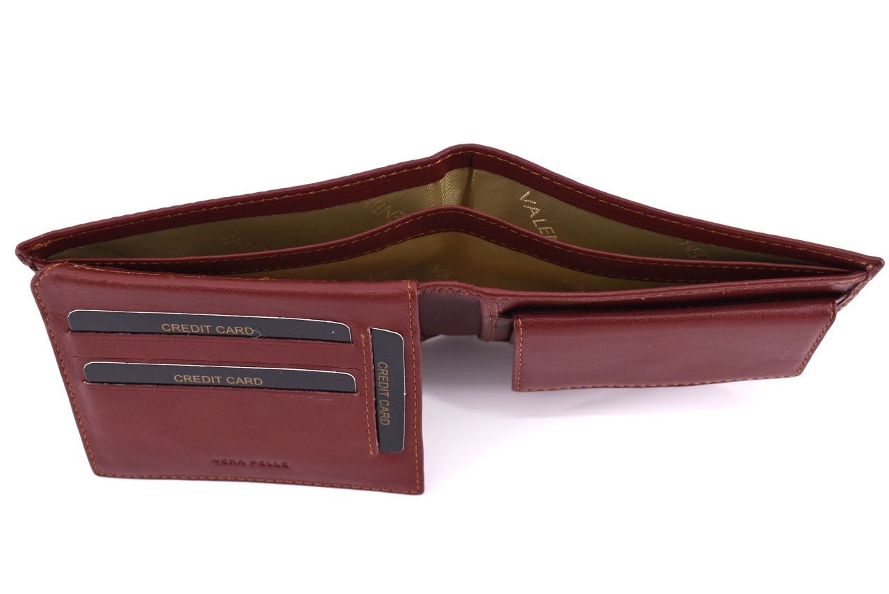 Pánská kožená peněženka Valentini - černá 39520