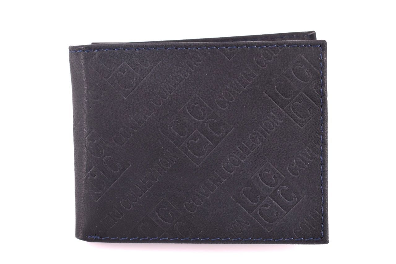 Pánská kožená peněženka Coveri Collection - modrá 31747