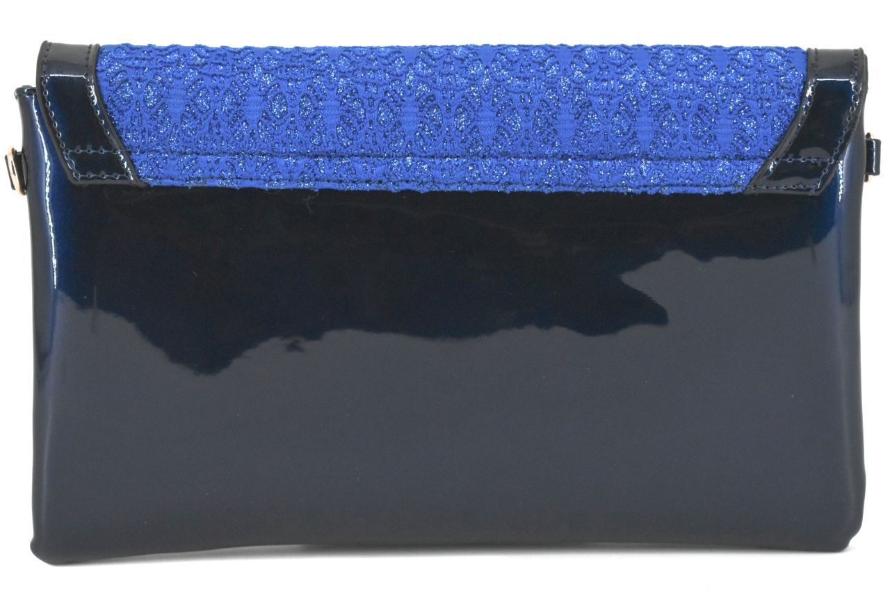 Dámská kabelka psaníčko - modrá