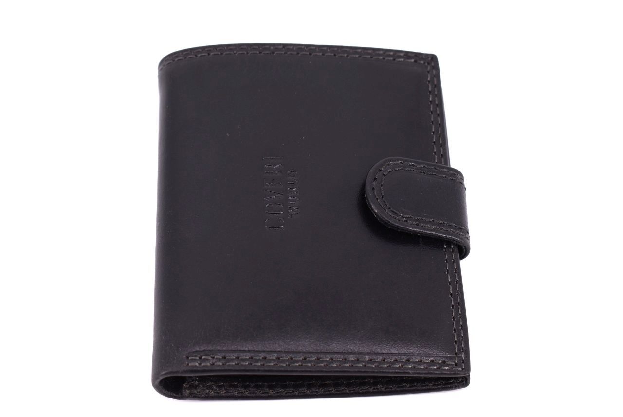 Pánská kožená peněženka Coveri World - černá 32157