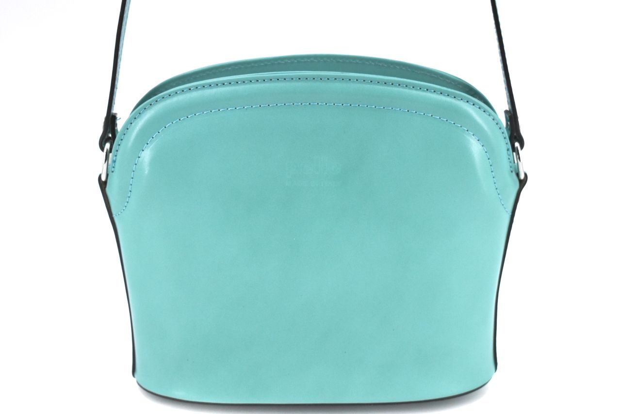 Dámská kožená kabelka crossbody Arteddy - tyrkysová 38972