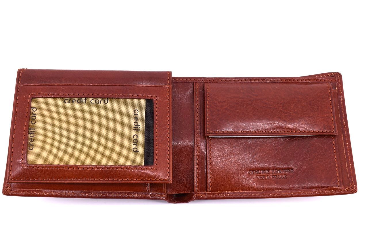 Pánská kožená peněženka Arteddy - černá 30250