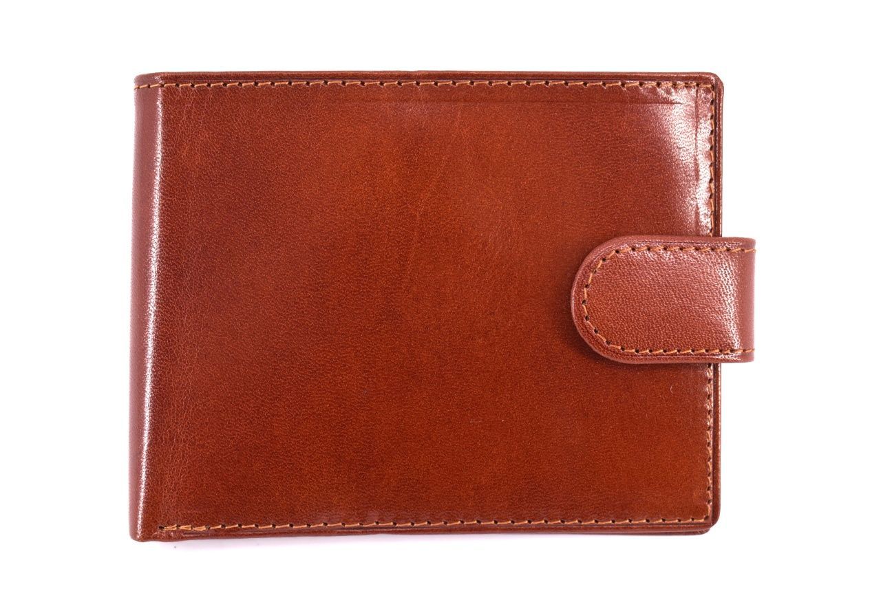 Pánská kožená peněženka Arteddy - hnědá 34590
