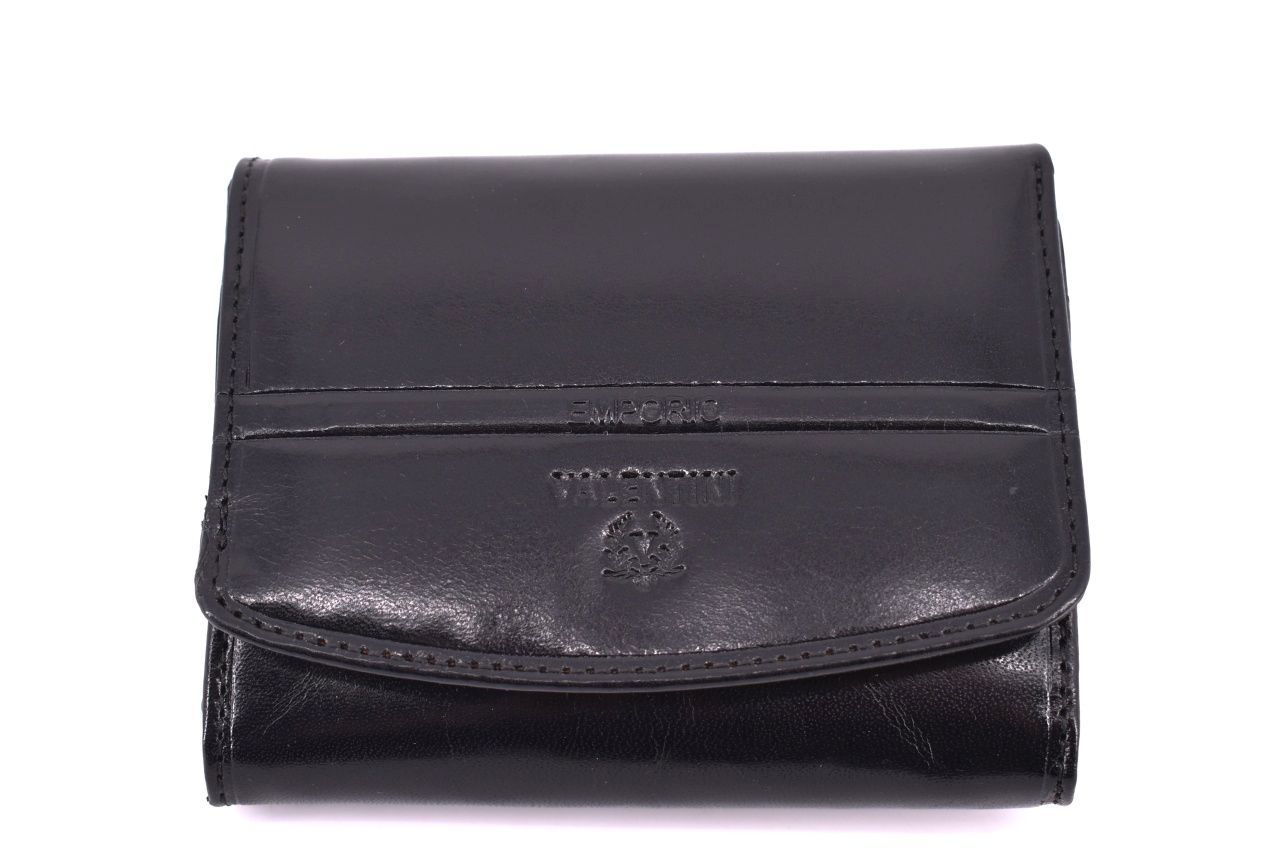 Dámská kožená peněženka Emporio Valentini - černá 32139