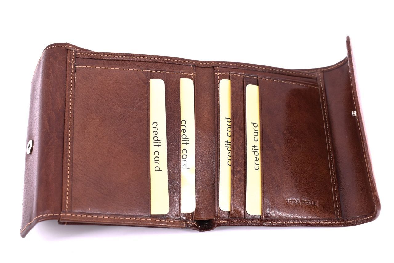 Dámská kožená peněženka Arteddy -černá 38919