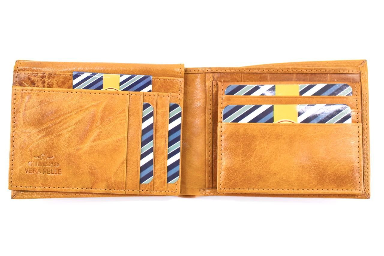 Kožená peněženka Charro - modrá