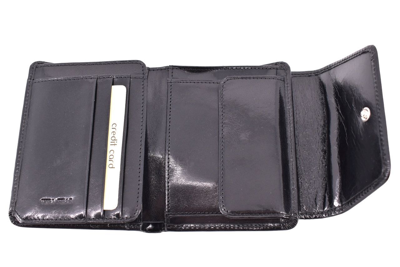 Dámská kožená peněženka Arteddy -černá 44792