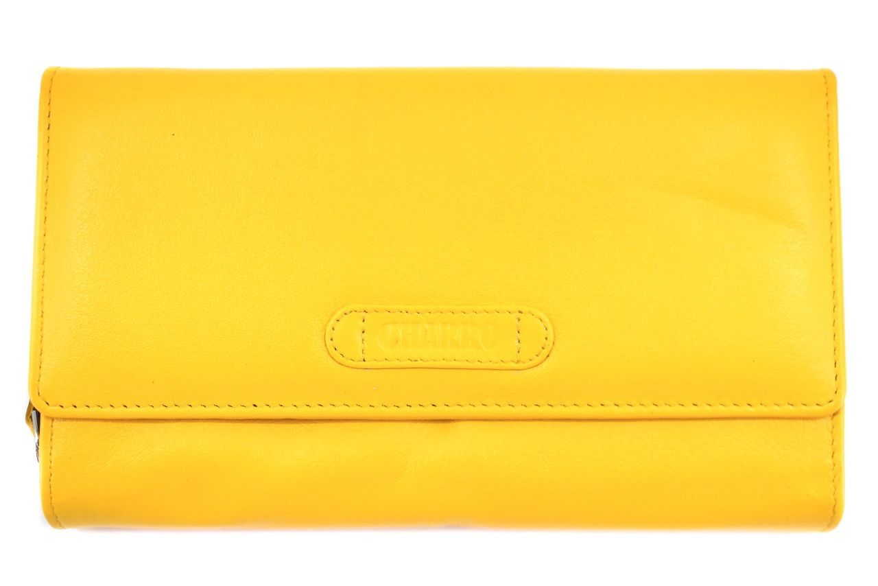 Kožená peněženka Charro - žlutá