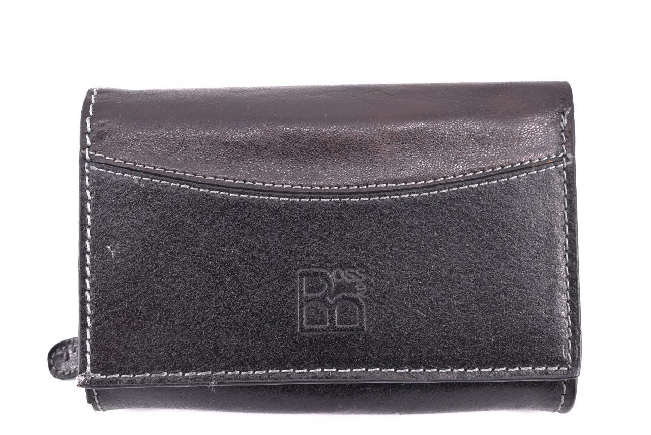Dámská kožená peněženka Boss - černá 90946