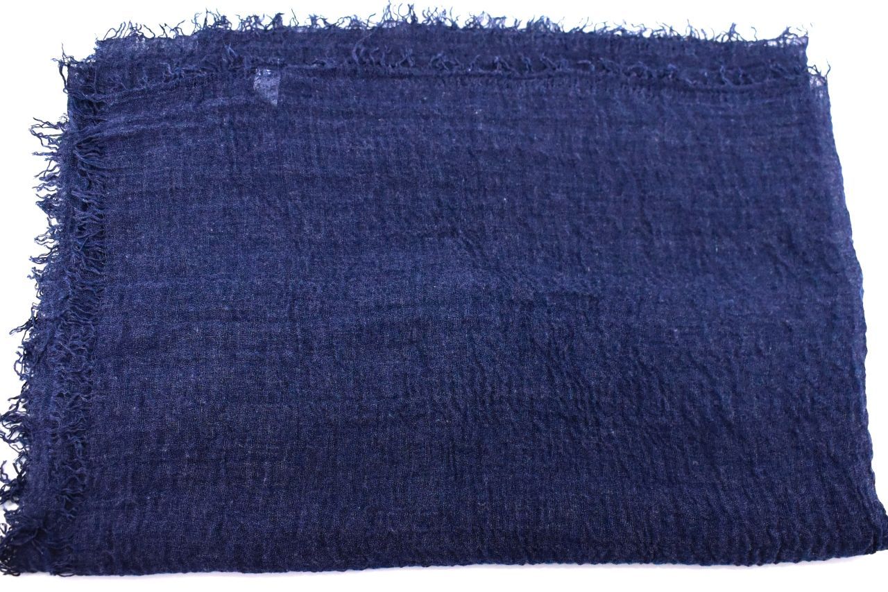 Dámský jednobarevný šátek - tmavě modrá