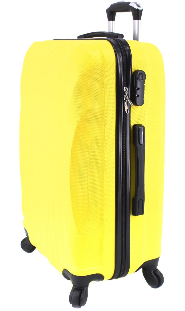 Cestovní skořepina kufr na čtyřech kolečkách Arteddy - (M) 60l červená 6020 (M)