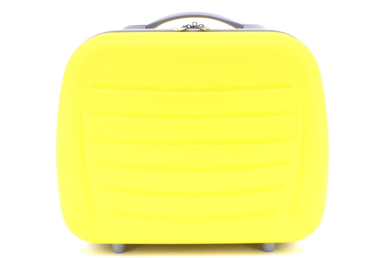 Kosmetický palubní příruční kufr Arteddy - žlutá 40877