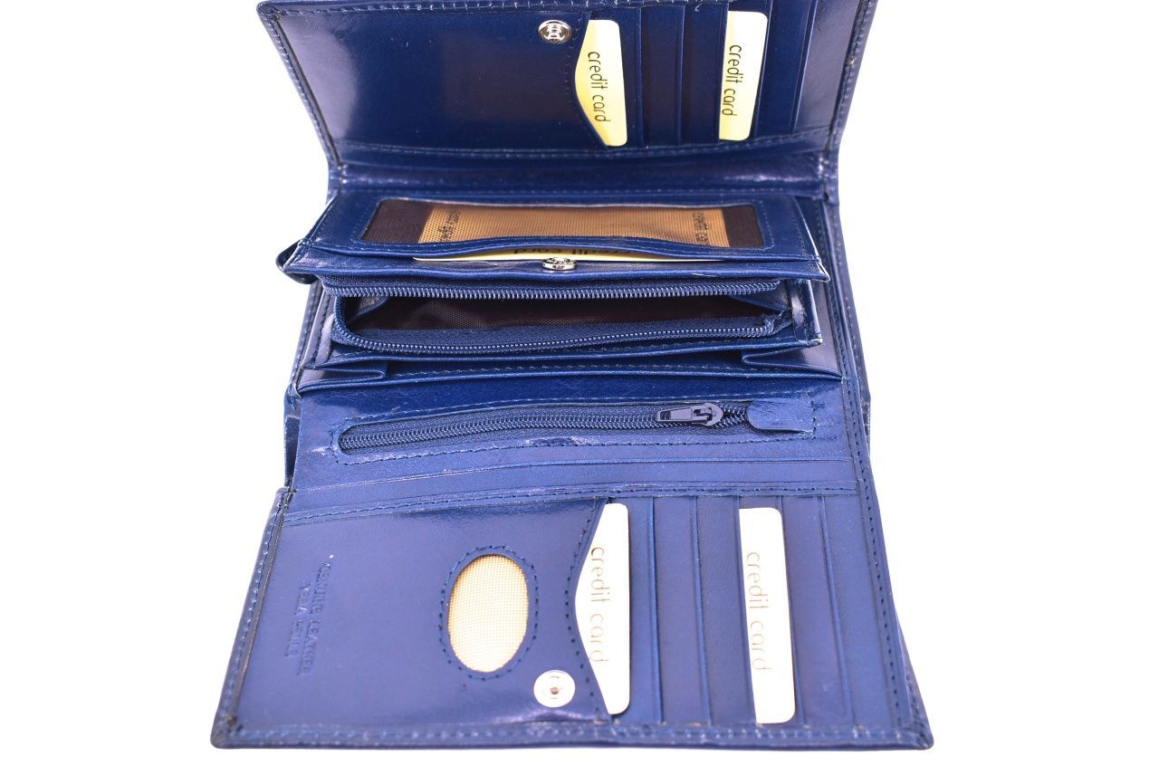Dámská kožená peněženka Arteddy - černá 32200
