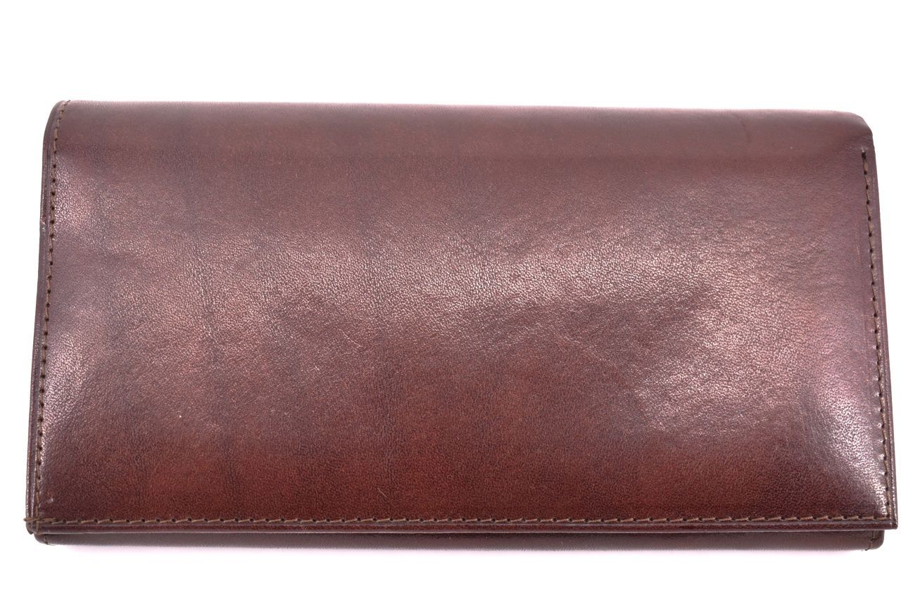 Dámská kožená peněženka Arteddy - tmavě hnědá 42940