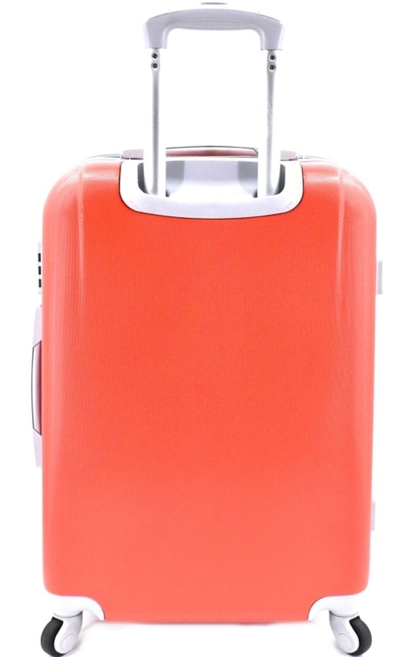 Cestovní kufr Agrado / 4 kolečka - stříbrná (L) 90l 6168 (L)