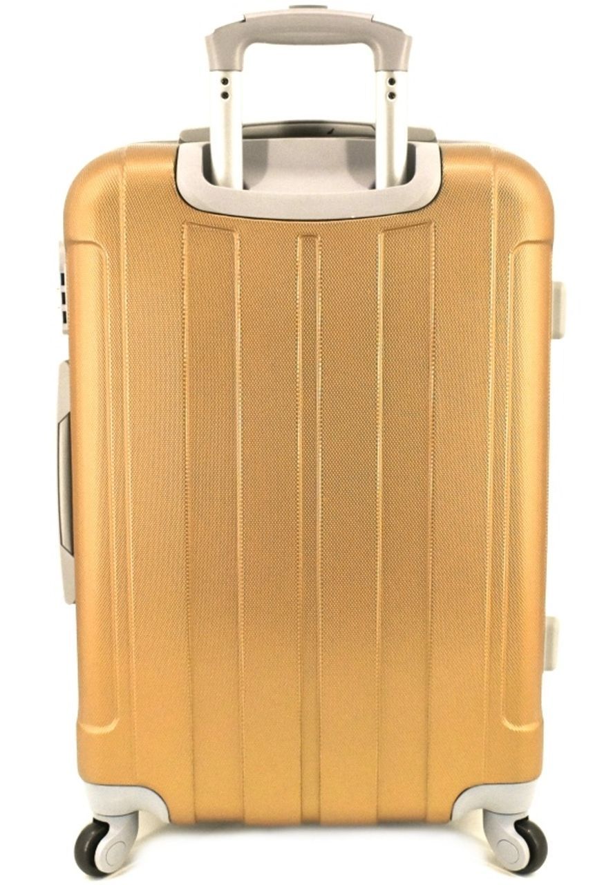 Cestovní palubní kufr skořepinový na čtyřech kolečkách Agrado (S) 40l - růžová 6018 (S)