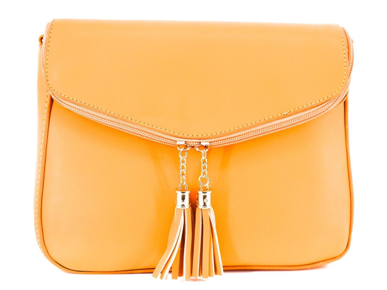 Dámská / dávčí kabelka crossbody - hořčicová 40171