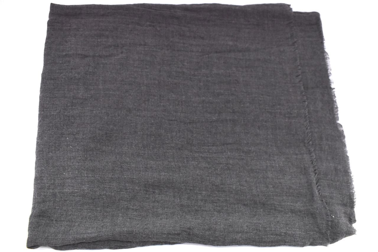 Dámský jednobarevný šátek - tmavě šedá