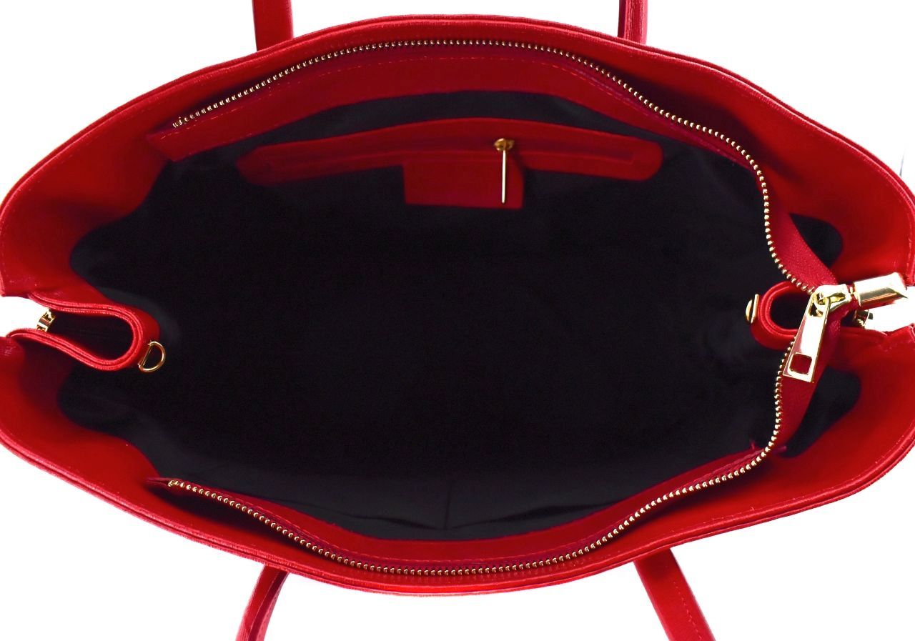 Moderní dámská kožená kabelka Arteddy - tmavě šedá 40912