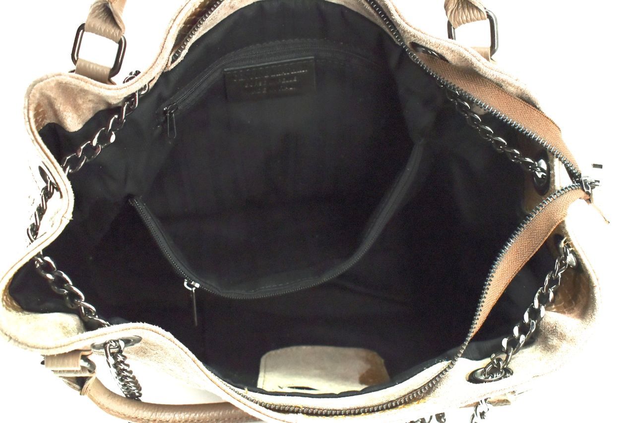 Moderní dámská kožená kabelka Arteddy s hadím vzorem - tmavě modrá 31032