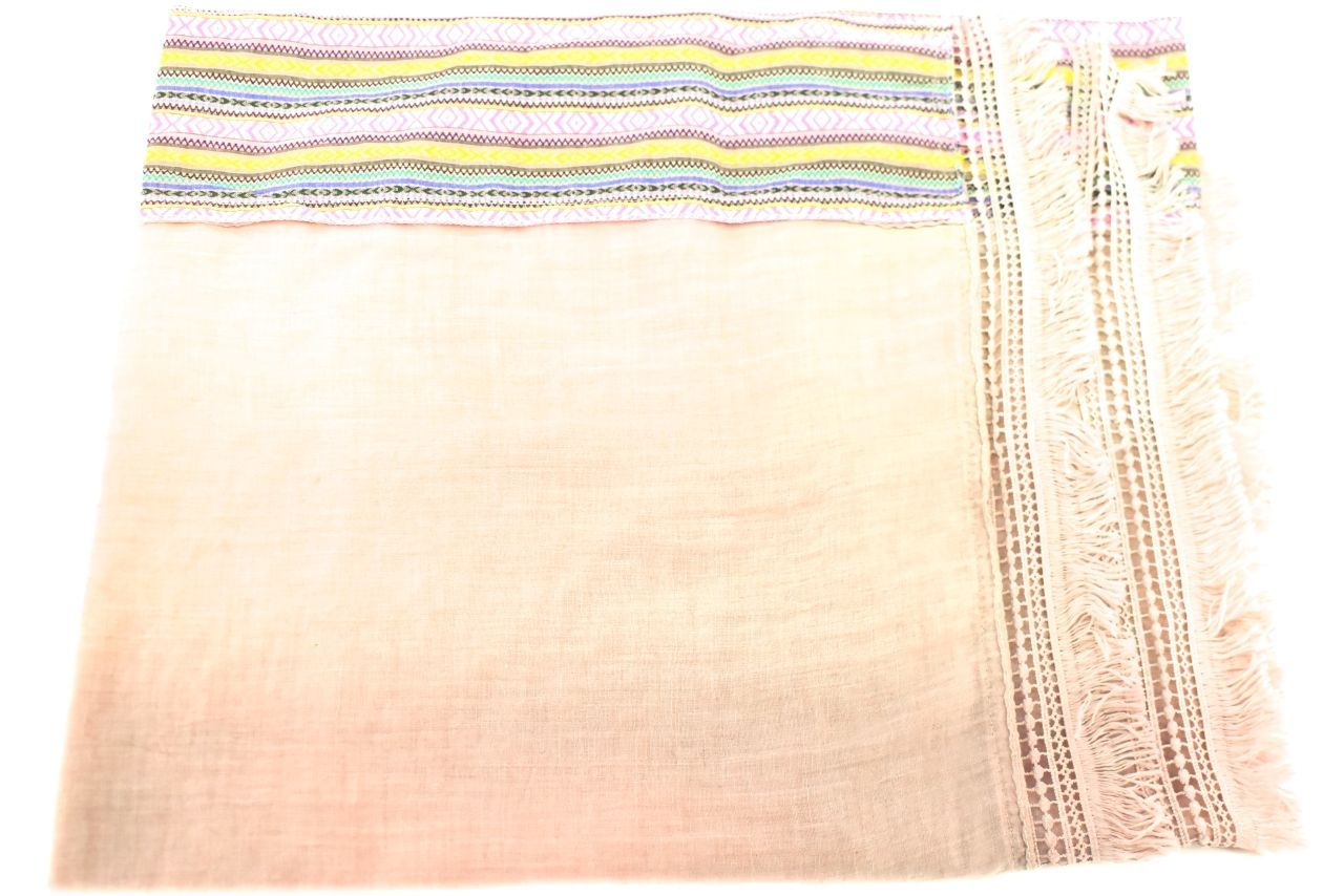 Moderní šátek - světle béžová