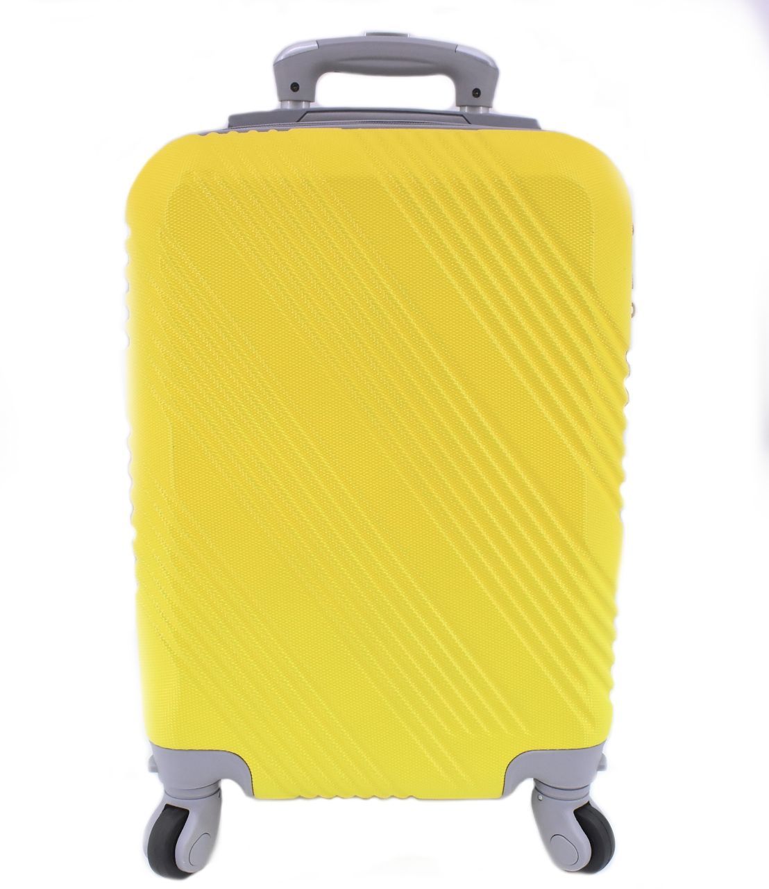 Cestovní palubní kufr Arteddy / 4 kolečka - žlutá (XS) 30l 6022 (XS)