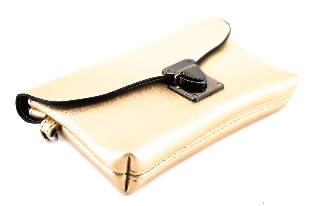 Moderní peněženka a kabelka v jednom Arteddy - zlatá