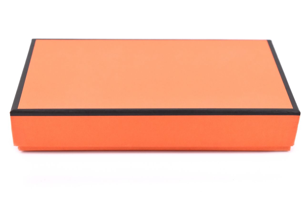 Dámská/pánská kožená  dokladovka  k uložení kreditních karet a dokladů - oranžová