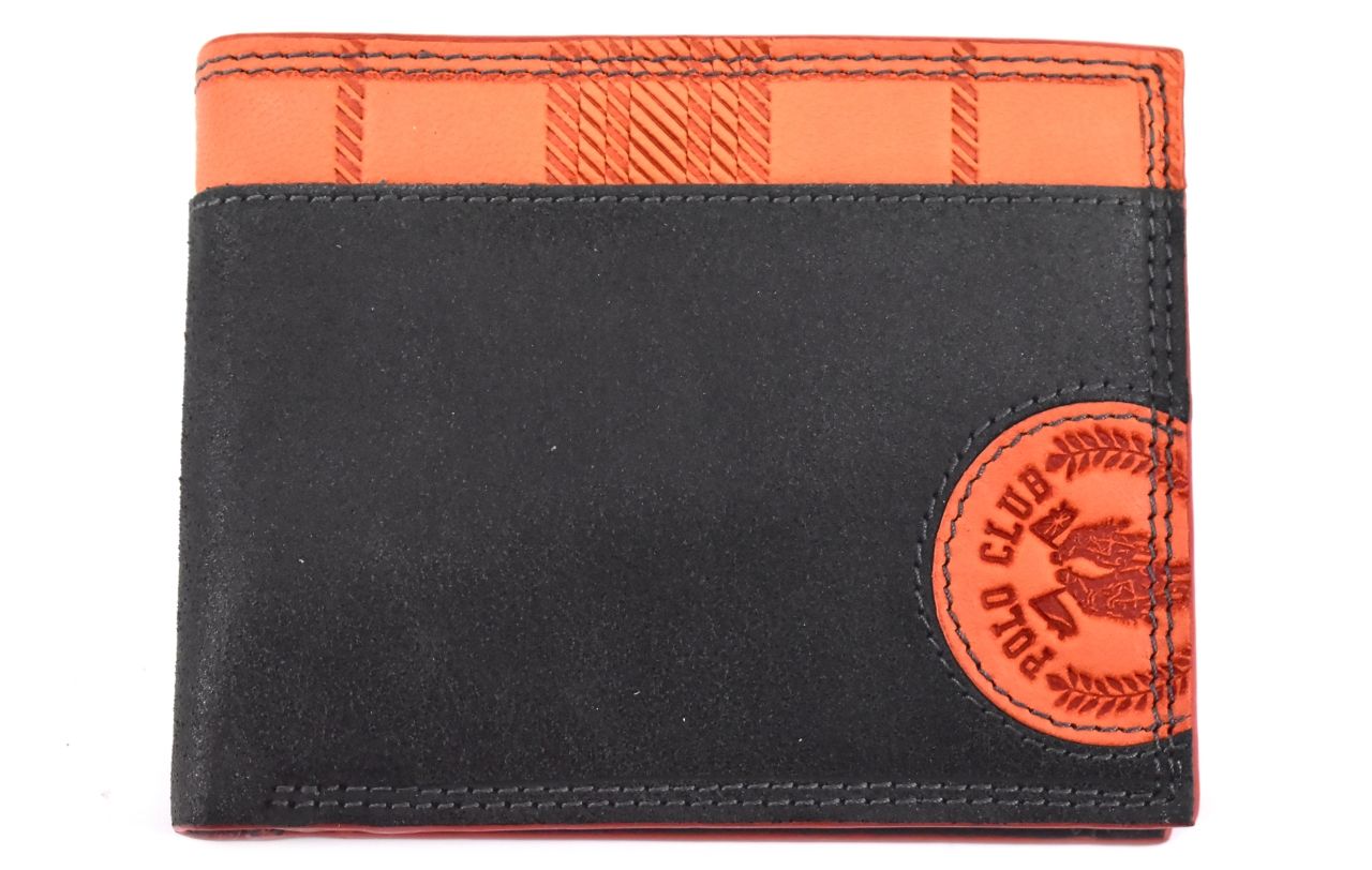Pánská kožená peněženka z pravé kůže Harvey Miller - antracit 40428