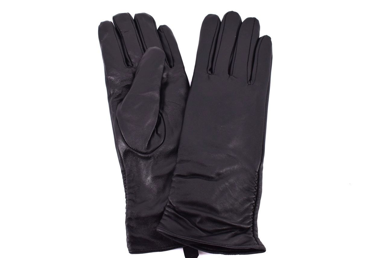 Dámské kožené rukavice Coveri Collection - černá (L)