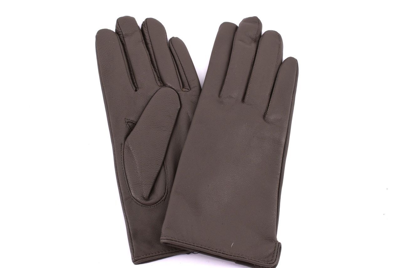 Dámské kožené rukavice Coveri Collection - taupe (L)