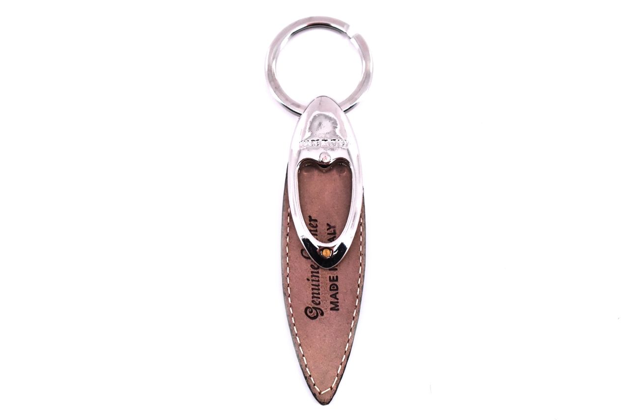 Přívěšek na kabelku nebo  klíče z pravé kůže - Charro
