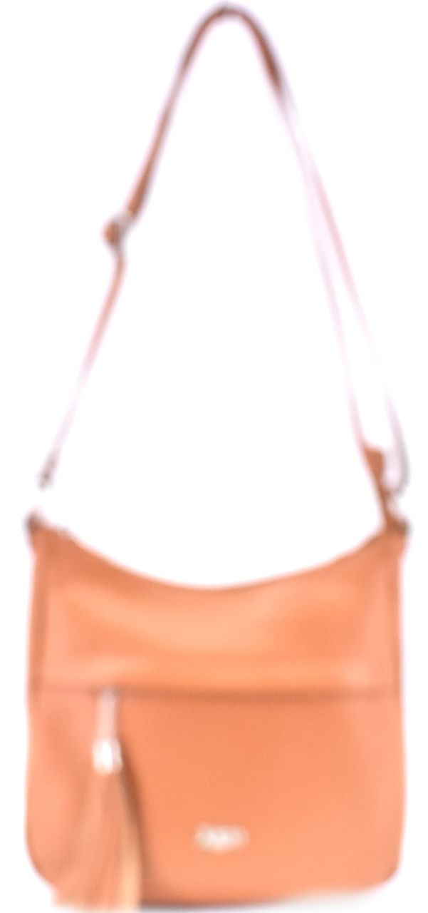 Dámská kožená kabelka crossbody Juice - světle hnědá 112151