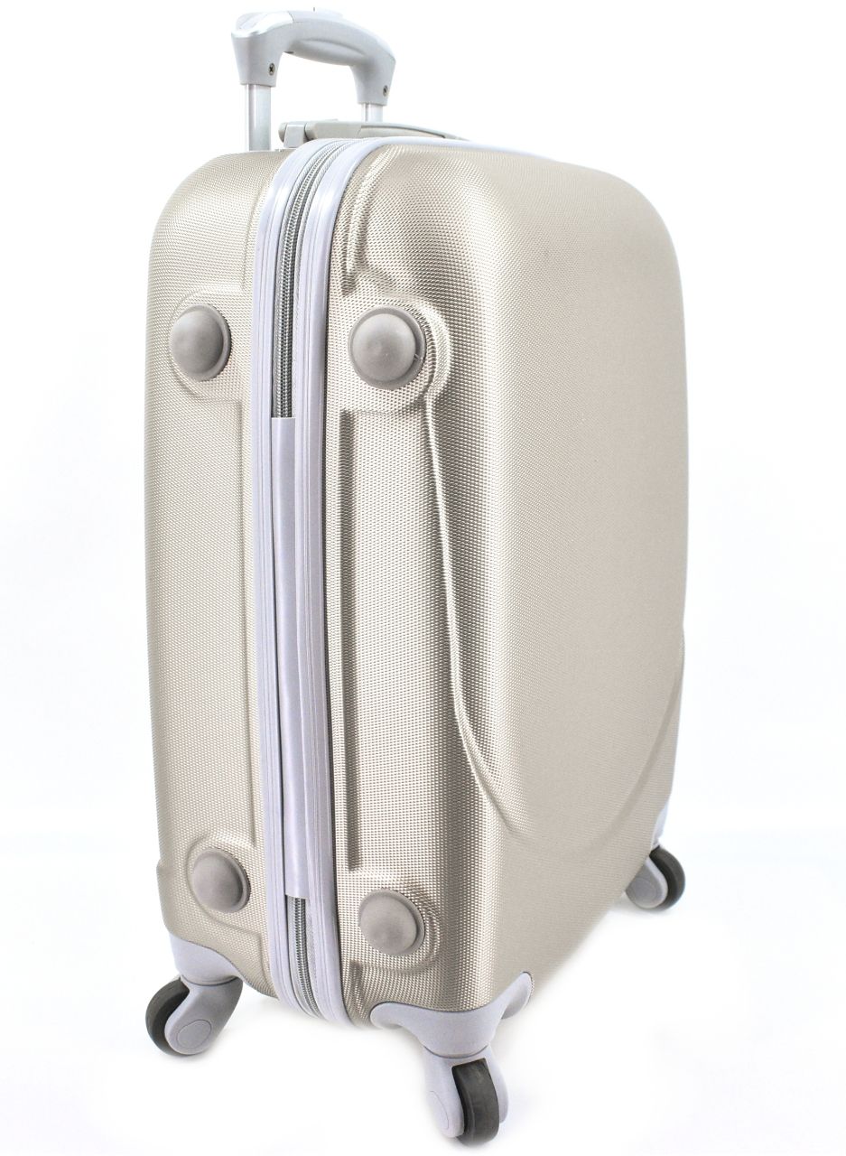Cestovní kufr skořepinový na čtyřech kolečkách Agrado (S) 40l - modrá 6011 (S)