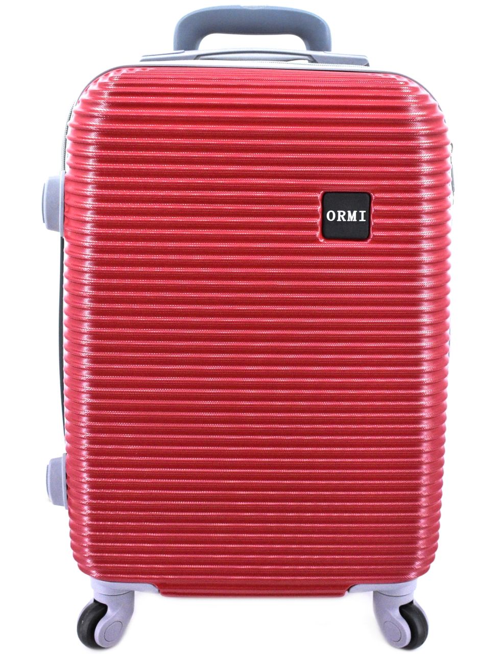 Cestovní kufr skořepinový - červená (L) 90l 1165 (L)