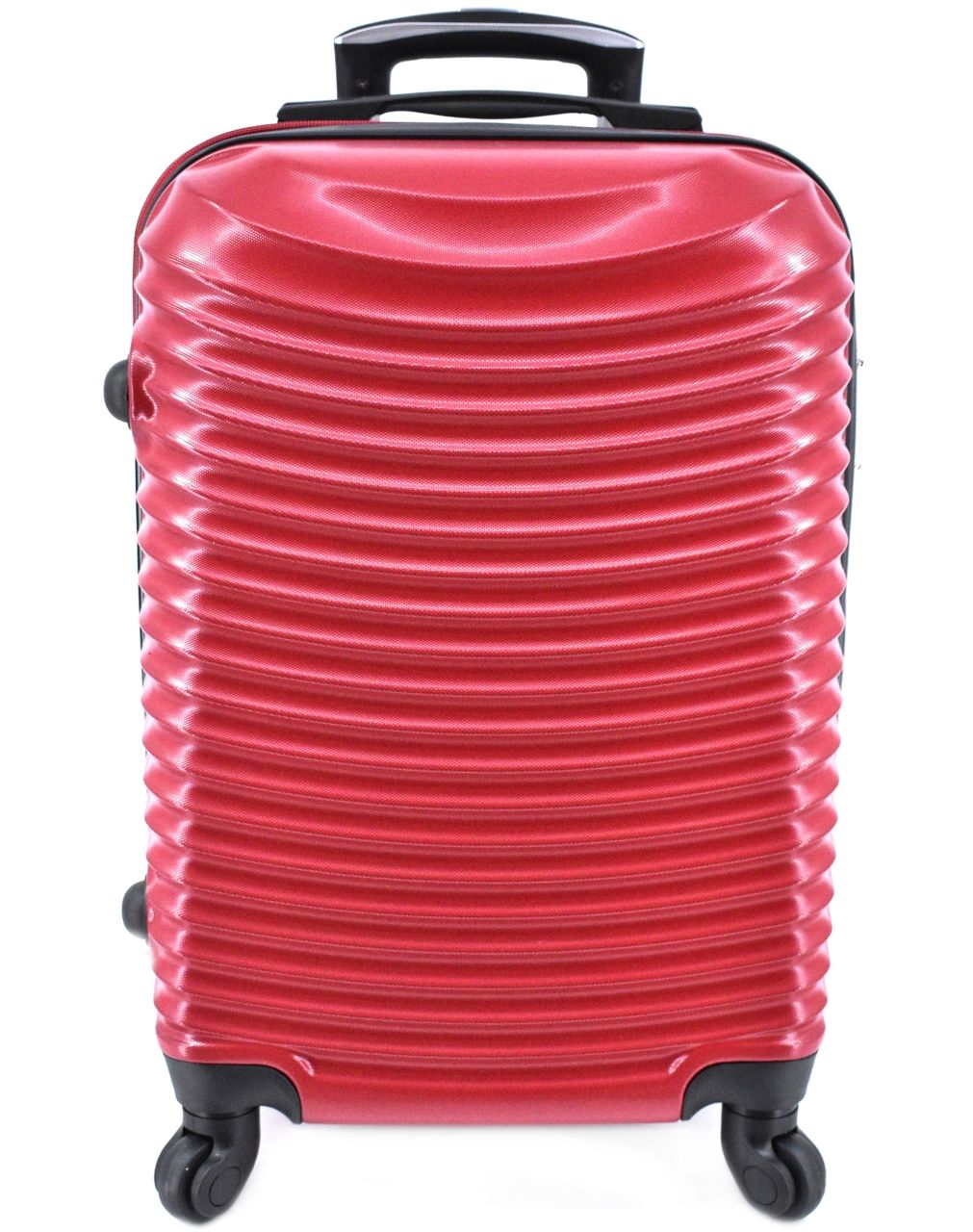 Cestovní palubní kufr skořepinový - červená (S) 40l 2030 (S)