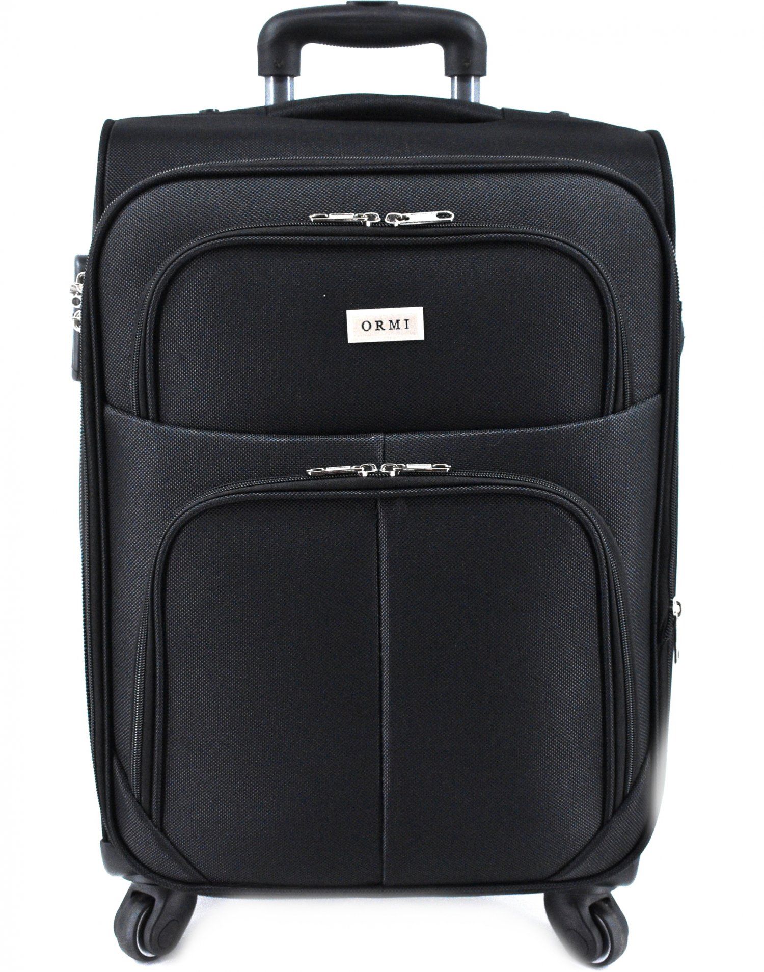 Cestovní textilní palubní kufr Ormi (S) 45l černá 214 (S)